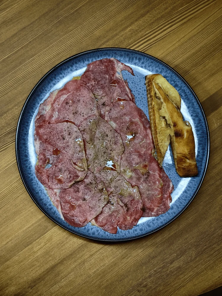Карпаччо из рибая